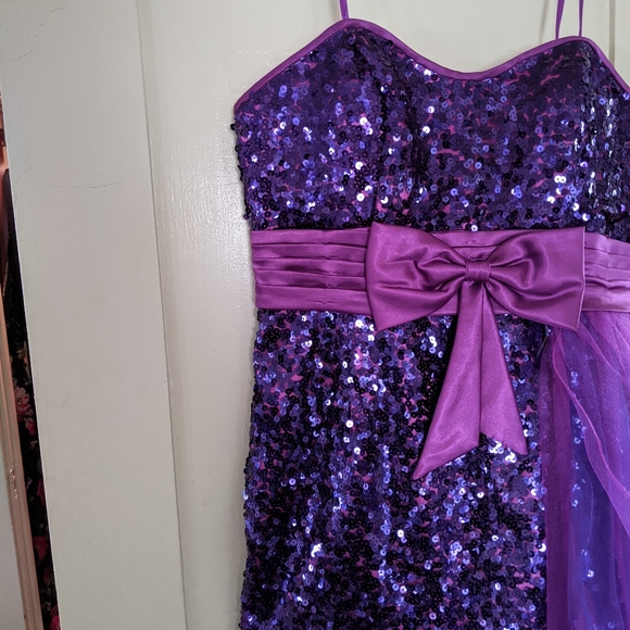 Sequin Party Dress w/ removable skirt *new w/tags* - Picture 7 of 9